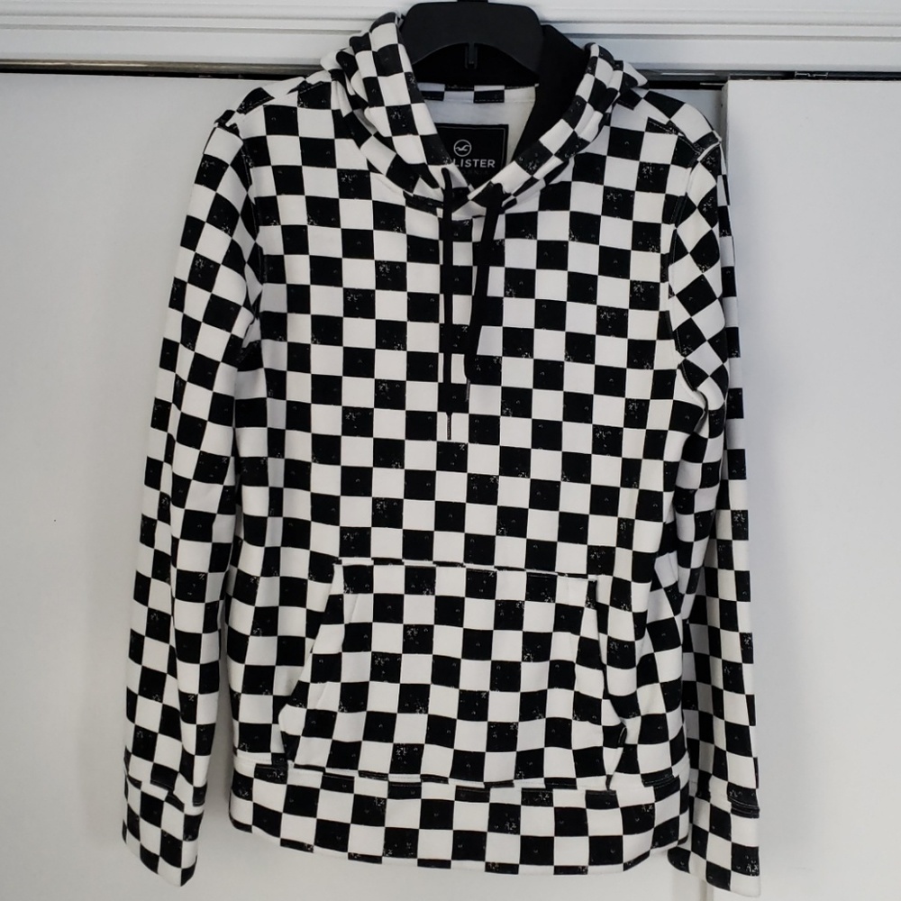 Checkered sweatshirt